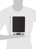 Accuteck 8250 High Accuracy Digital Shipping Scale and Postal Scale, 0.1oz Precision, 50Lb Black silver 50LB