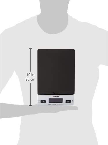 Accuteck 8250 High Accuracy Digital Shipping Scale and Postal Scale, 0.1oz Precision, 50Lb Black silver 50LB