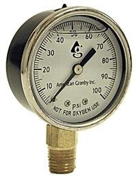 EILPG1002-4LNL Liquid Pressure Guage 100 LB