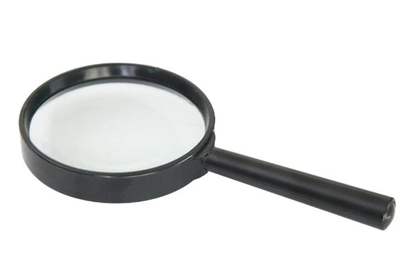 1Pc Black Magnifier for Reading Tool Hand Held Magnifying Glass for Reading Identification Etc Glass Lens Reading Glasses,Health and