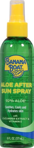 Banana Boat Aloe after Sun Spray, 6Oz | Aloe Vera Spray with Cucumber Extract an