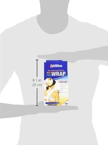 Carex Bed Buddy Heat Pad And Cooling Neck Wrap - Microwave Heating Pad For Sore Muscles - Cold Wrap Pack For Aches and Pain White Neck Unscented