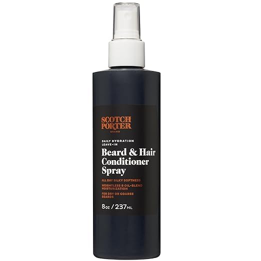 Scotch Porter Daily Hydration Conditioner Spray for Beard & Hair (1-Pack)