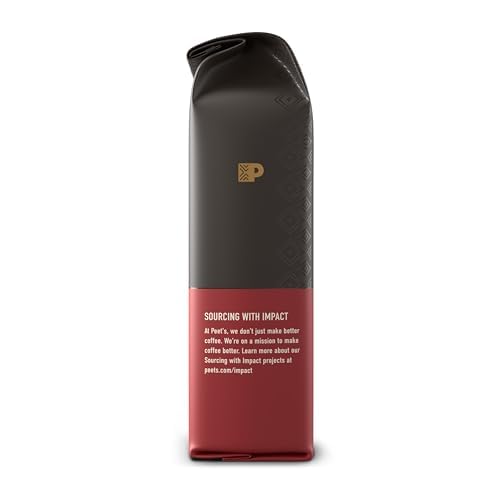 Peet's Coffee, Dark Roast Ground Coffee, 100% Arabica Coffee - Major Dickason's Blend 18 Ounce Bag Major Dickason's Blend 18 Ounce (Pack of 1)