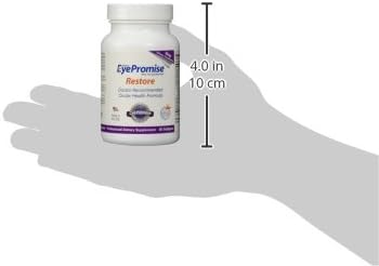 Eyepromise Restore Supplement - 60 Softgel Capsules Containing Lutein, Vitamin C, Vitamin D, Vitamin E, Omega-3 Fish Oil, and Zeaxanthin - a