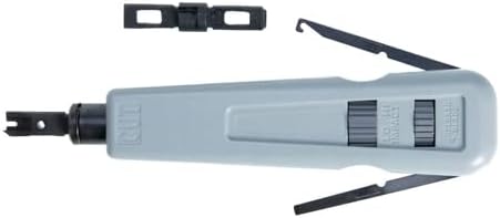 Cables Direct Online Cat5 / Cat6 RJ45 Cable Impact Punch Down Tool 110/66 Blade Network Wire