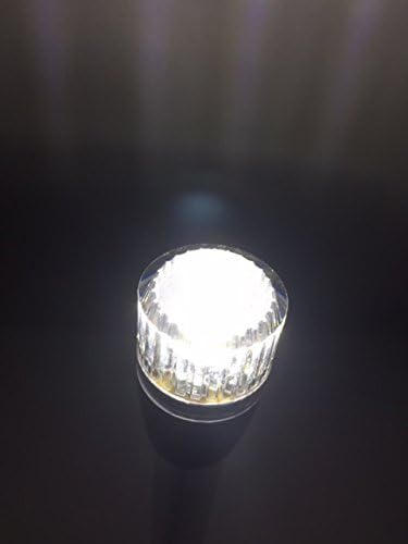 Pactrade Marine Boat Navigation Lights LED - 10.5 Inch White All-Round/Stern Light Pole (Folding Base, Surface Mount) - Boat Accessories for