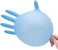 SwiftGrip Disposable Nitrile Exam Gloves, Blue, Latex Free, Medical Gloves for Cleaning, Food-Safe, Powder Free, Non-Sterile 100 Medium