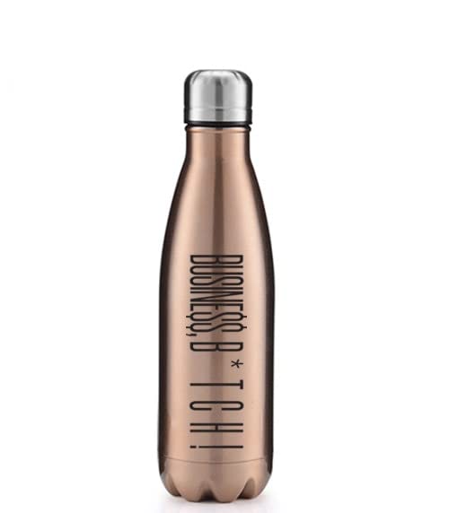 THE CEO 17Oz Business Stainless Steel Water Bottle with Three-Layer Insulation - Leak-Proof Reusable Bottles for Travel 