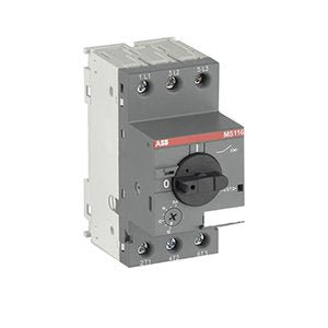 ABB MS116-1.6 Manual Motor Starter, 1 - 1.6 A, 0.75 hp
