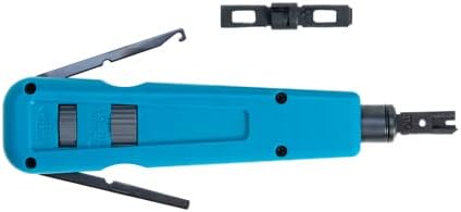 Cables Direct Online Cat5 / Cat6 RJ45 Cable Impact Punch Down Tool 110/66 Blade Network Wire