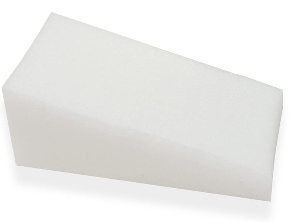 Amazon Basics Cosmetic Rectangular Foam Wedges for Makeup Application and Blending, 192 Count (6 Packs of 32), White (Previously Solimo) 32 Count