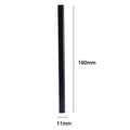 Black Hot Glue Sticks: 12 Pack Full Size Glue Sticks Bulk for Hot Glue Gun 8 Inch Long X .43 Inch Diameter (12PCS Black)