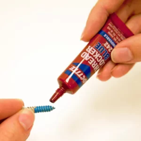 Loctite Threadlocker Blue 242 Blue, 0.2 Fl Oz, 1, Tube