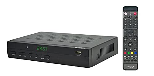 IVIEW-3500STB III, ATSC Digital Converter Box with Recording and Media Player, Analog to Digital, QAM Tuner, Channel 3/4, HDMI, A/V, USB, Learning