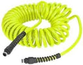 Flexzilla Polyurethane Recoil Air Hose, 1/4 in. x 10 ft., ZillaGreen - LP1410AFZ 1/4" x 10 Feet