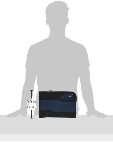 Master Lock Money Bag with Key Lock and Zipper for Cash, 11-1/2 in. Long Locking Portable Travel Money Pouch Protects Passports, Valuables, 7120D,