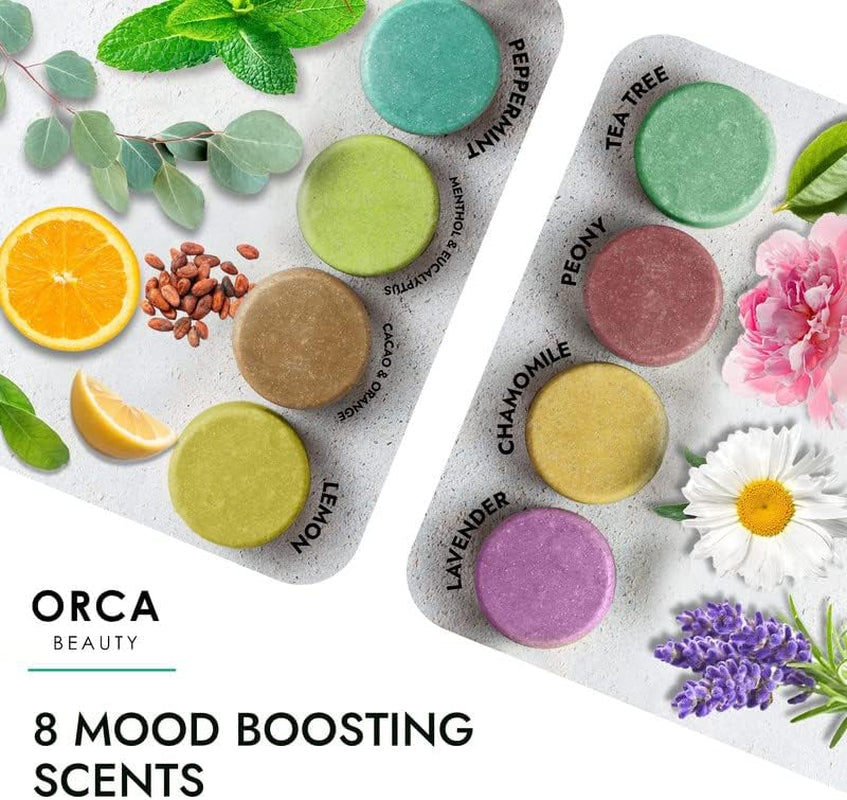 Shower Steamers Aromatherapy - Relaxation Gifts for Women, Shower Bombs, Unique Spa Gifts Shower Tablets, Stocking Stuffers for Women & Men (Variety Pack Scent 8PC)