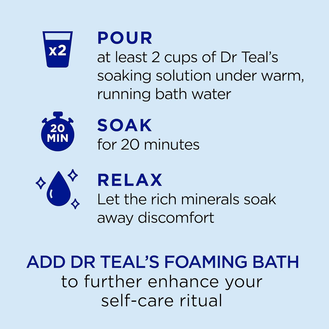Dr Teal'S Pure Epsom Salt, Lavender, Eucalyptus & Wellness Trio Bundle, 3 Lbs (Pack of 3)