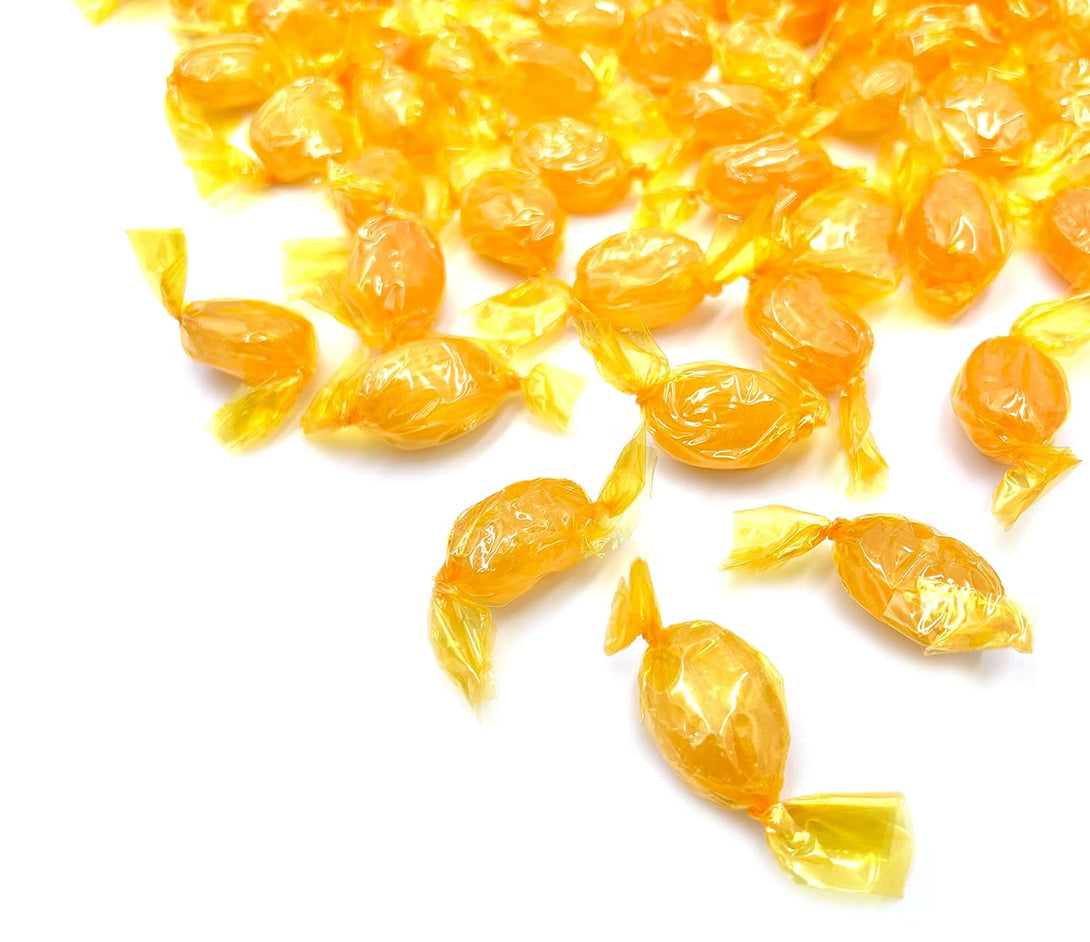 Butterscotch Drops, Individually Wrapped Old Fashioned Hard Candy (1 Pound Bag - Approx. 80 Count)