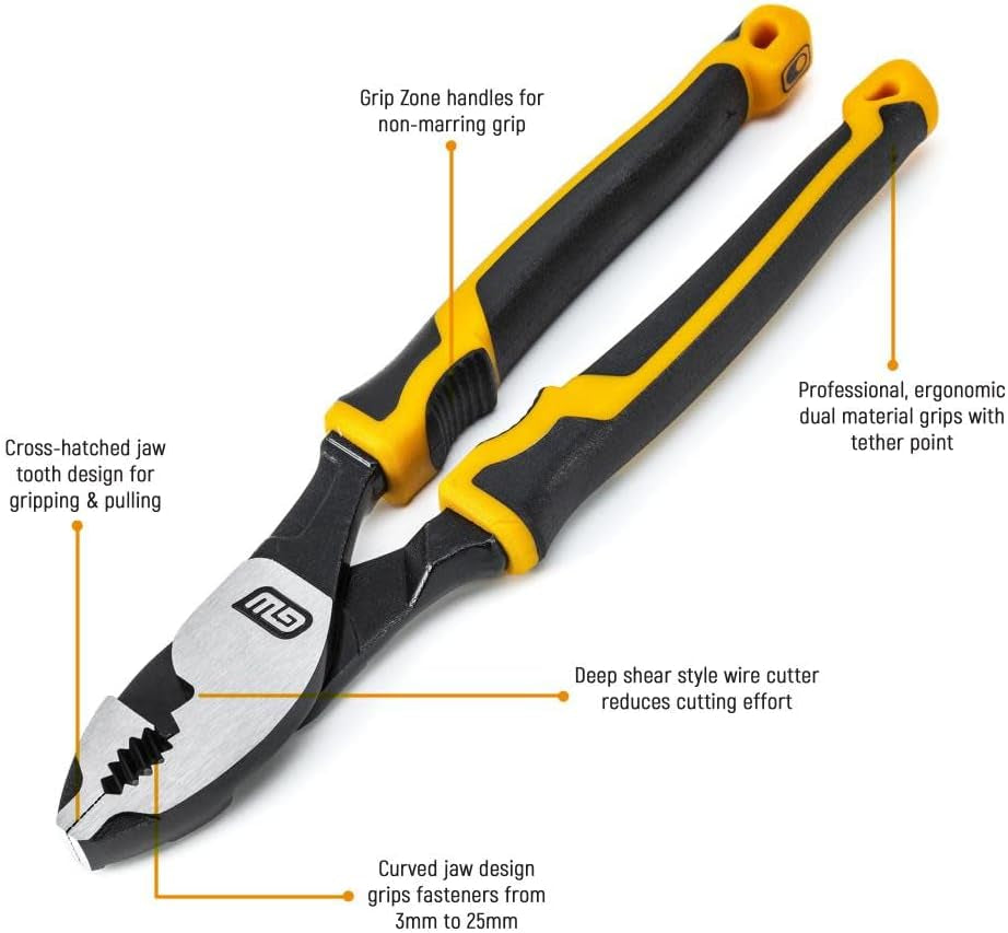 GEARWRENCH 6 Pc. Pitbull Dual Material Mixed Plier Set - 82204C