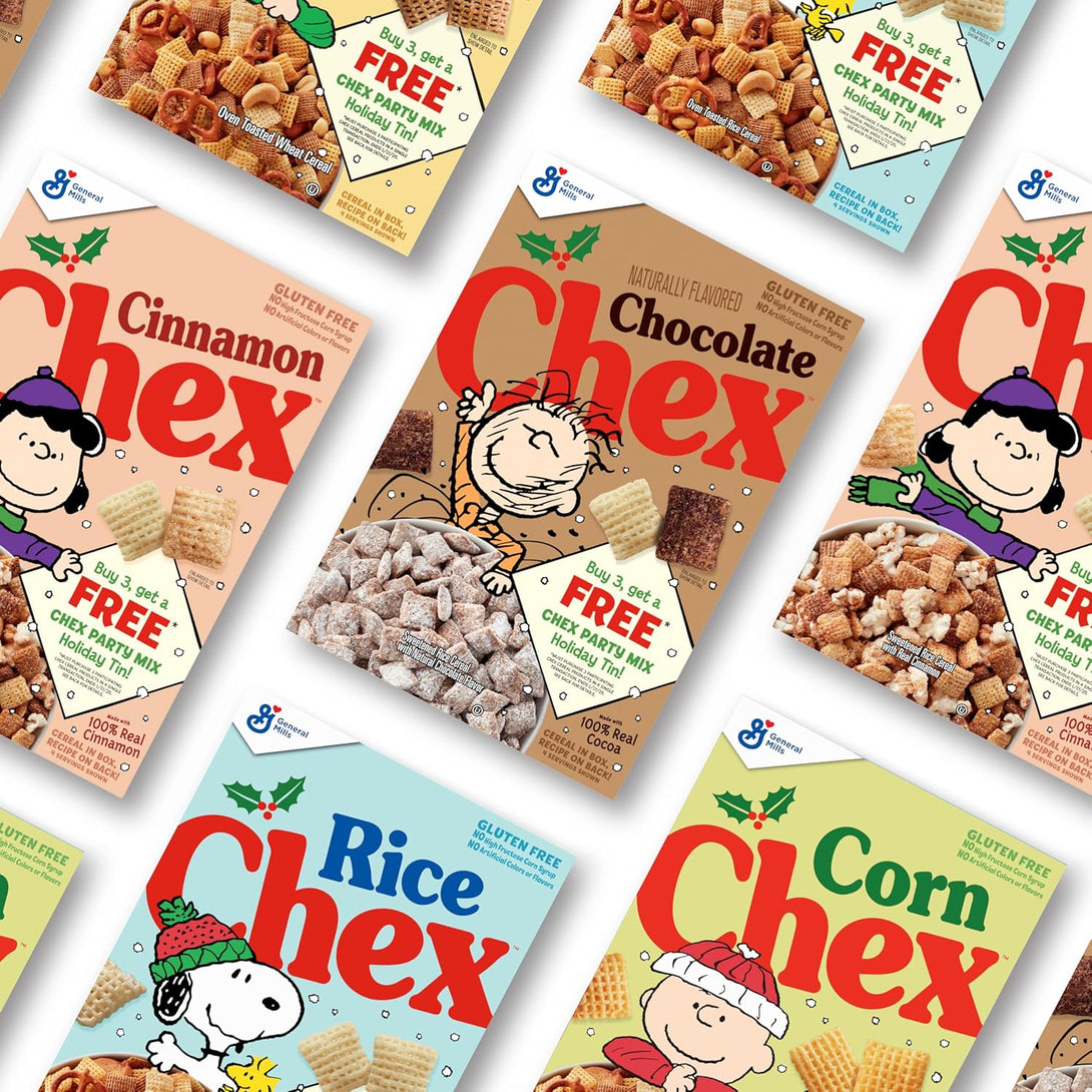 Wheat Chex Breakfast Cereal, Homemade Chex Mix Ingredient, 14 OZ