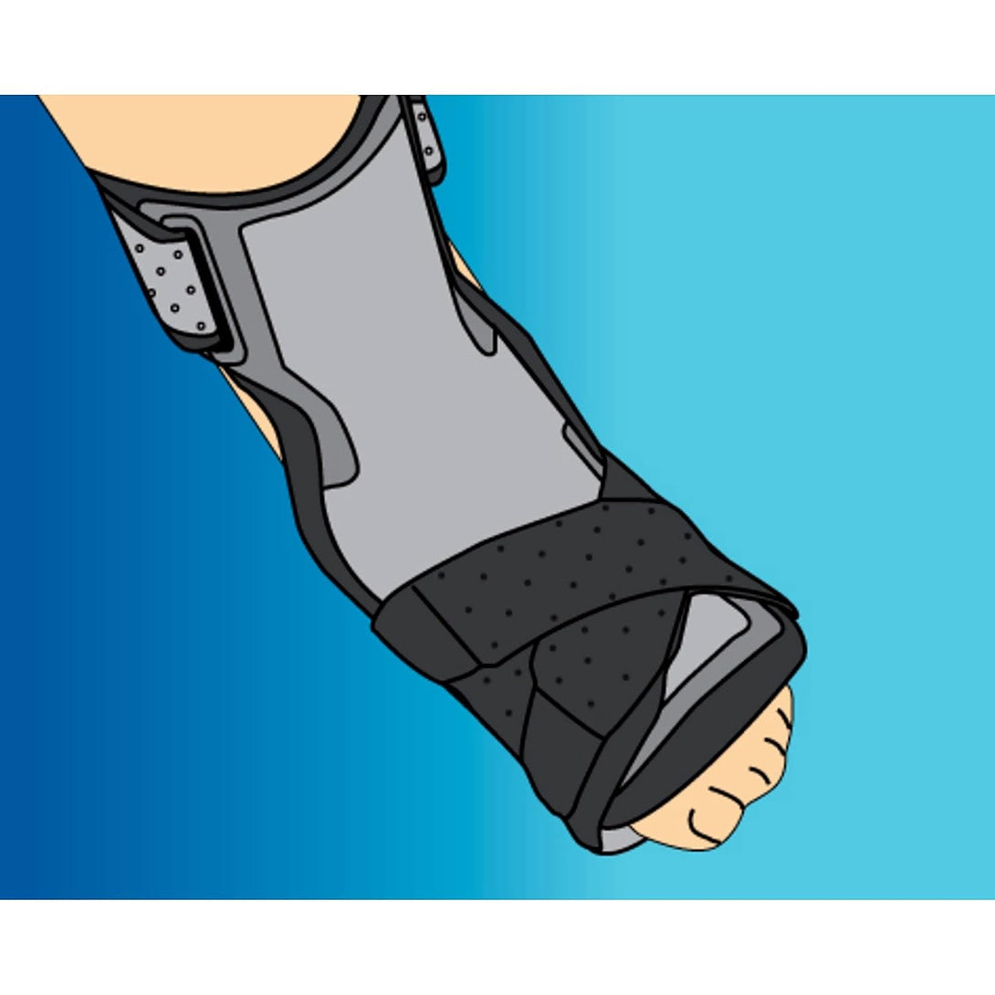 ACE Brand Plantar Fasciitis Sleep Support, Adjustable, Navy, 1/Pack