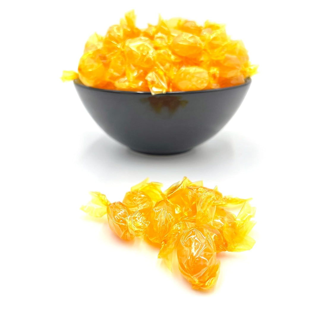 Butterscotch Drops, Individually Wrapped Old Fashioned Hard Candy (1 Pound Bag - Approx. 80 Count)