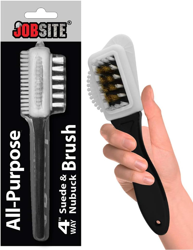 Jobsite Suede & Nubuck Leather Cleaning Brush