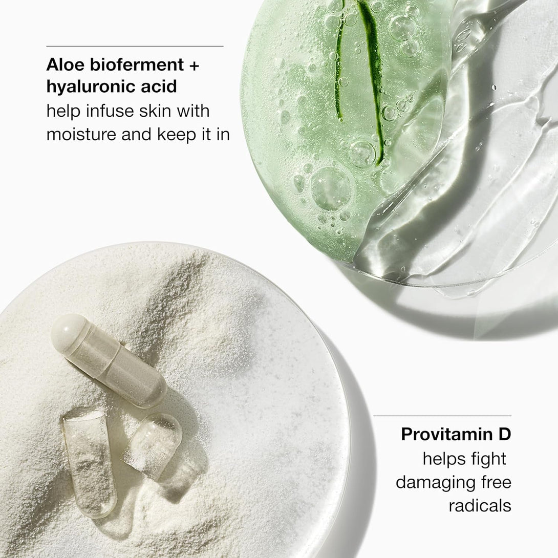 Clinique Moisture Surge Broad Spectrum SPF 28 Sheer Hydrator Face Moisturizer with Hyaluronic Acid, Aloe Bioferment + Provitamin D | Hydrating + Protecting