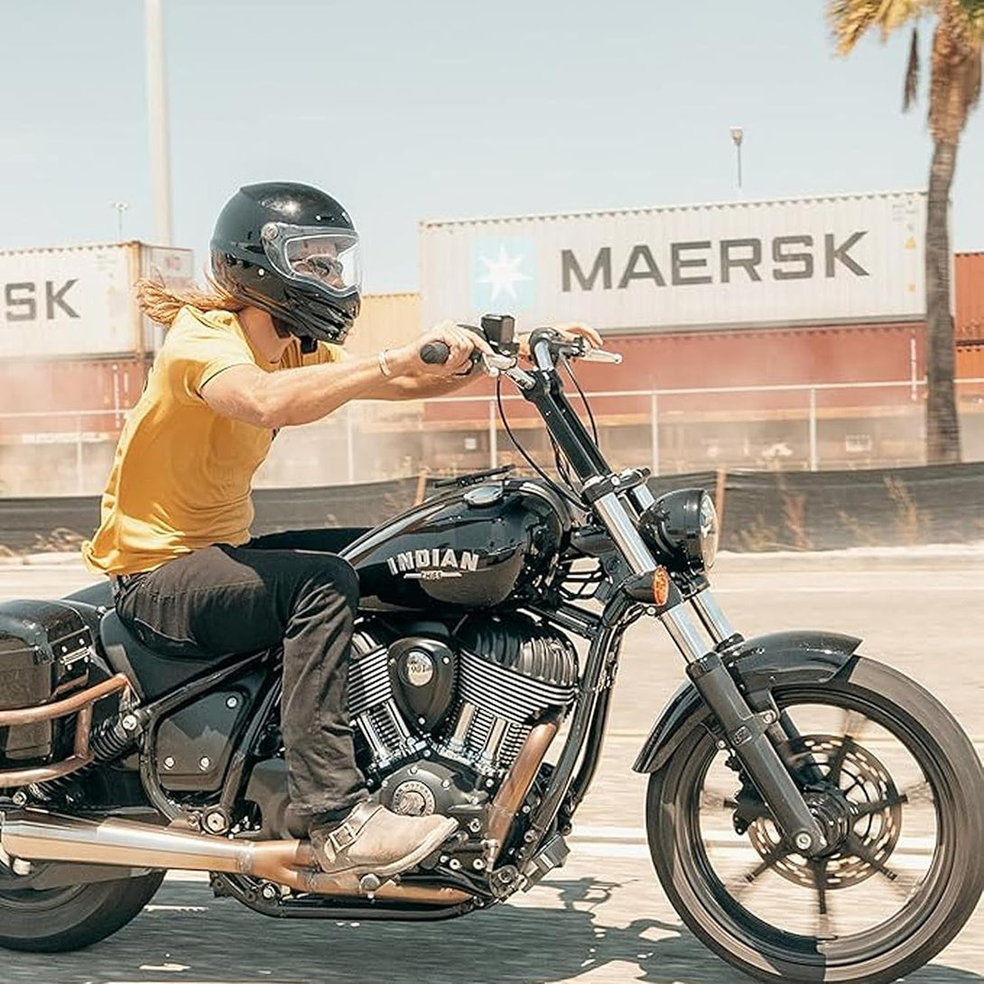 FREAKMOUNT Magnetic Motorcycle Phone Mount - Compatible with Harley Davidson - Premium Billet Aluminum Holder for Gas Tank, High-Speed Magnet Accessories - Fits Most Phones, Black