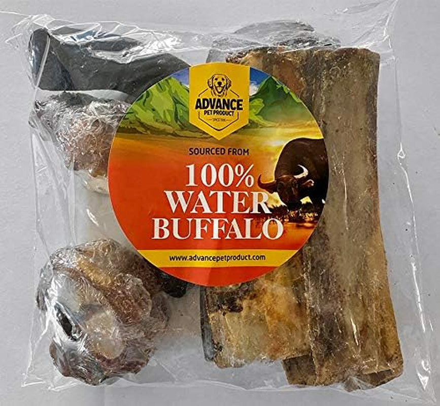 12 Piece Water Buffalo Long Lasting Chew Value Pack, Natural