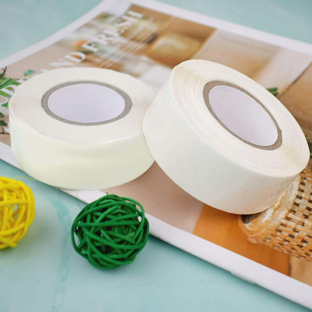 1000 Pcs per Roll Clear Package Seals Stickers Envelope Seals for Mailing round Circle Wafer Seal Labels Transparent Envelope Tab Sealer and Retail Package Self Adhesive Seal Label Sticker (1 Inch)