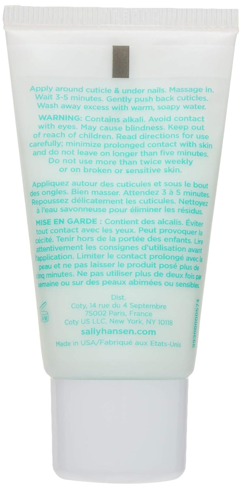 Sally Hansen Problem Cuticle Remover™, Eliminate Thick & Overgrown Cuticles, Ph Balance Formula, Infused with Aloe Vera to Soothe and Condition