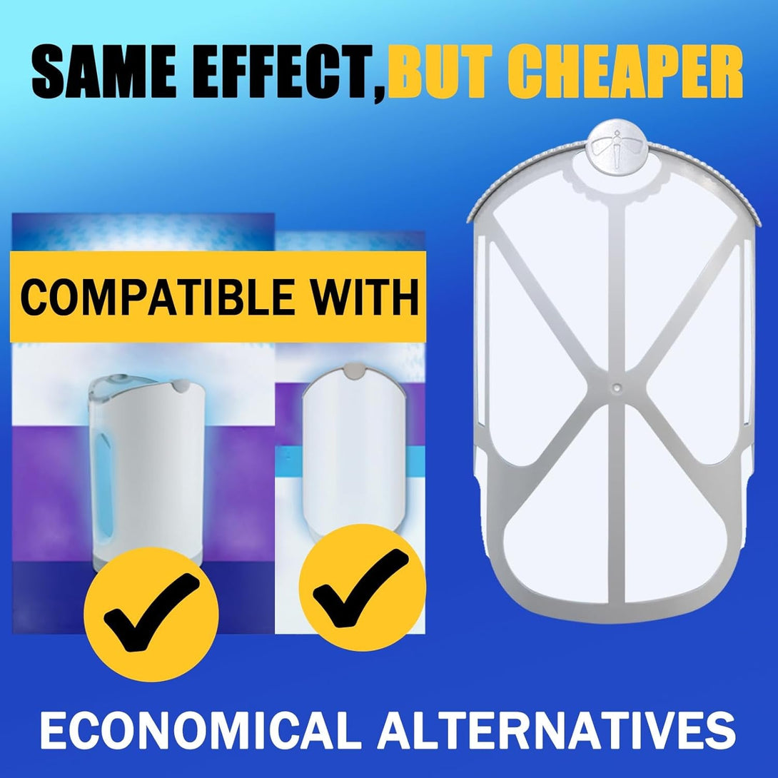 BAIMNOCM 16 Pack Refills Cartridge Compatible with Zevo Flying Insect Trap M364 M364A and Max, White