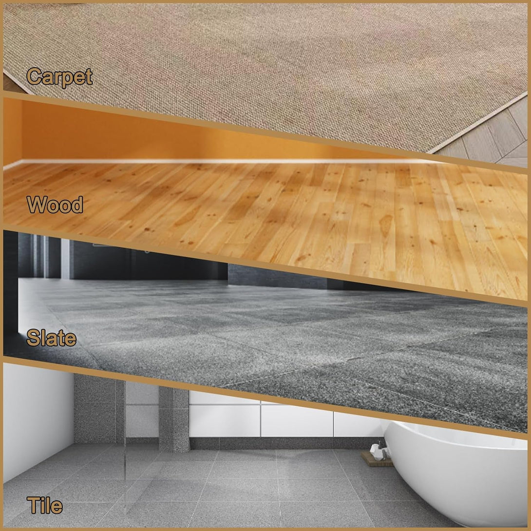 AAGUT 2" Ball Casters Stem Caster Wheels Set of 4 with 5/16" X 1-1/2" (8 X 38Mm) with Metal Sockets Replacement Vintage Antique Swivel Wheel for Sofa, Chair, Cabinet