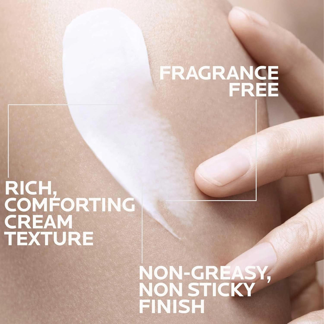 La Roche-Posay Lipikar AP+ Triple Repair Moisturizing Cream | Face & Body Lotion for Dry Skin | Shea Butter & Niacinamide Moisturizer | Gentle Face & Body Cream for Dry, Rough & Sensitive Skin