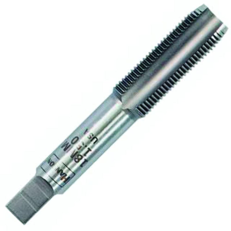 Hand Tap, Plug, M10X1.25, Uncoated, 4 Flt
