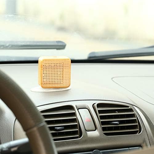 Weljoy Wood Grain Portable Diffuser for Essential Oils Ã¢ÂÂ Car or Travel, Min