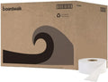 Boardwalk SOD410320 3.2 In. X 525 Ft. 2 Ply Septic Safe Jumbo Roll Bathroom Tissue - White (12/Carton)