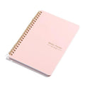 Undated Weekly Planner, A5 Weekly Goals, to Do List Habit Tracker Planner Gift for Women, Girls Pink Journal