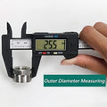 Digital Calipers,Electronic Digital Calipers,LCD Screen Displays Plastic Caliper