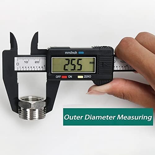 Digital Calipers,Electronic Digital Calipers,LCD Screen Displays Plastic Caliper