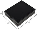 Guardhouse Wood Display Box for NGC/PCGS/Premier/Little Bear Elite Coins in Certified or Certified Style Holders/Slabs (Single Coin, Matte Black
