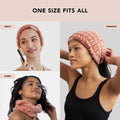 Kitsch Spa Headband for Women - Face Wash Headband - Dusty Rose, 1pc DustyRose