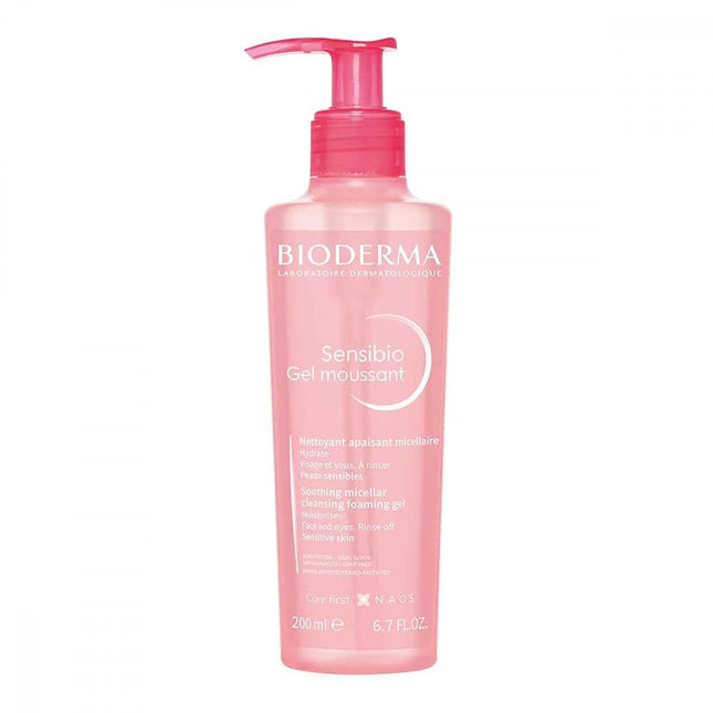 Bioderma Sensibio Foaming Gel Cleansing and Make-Up Removing Refreshing Feeling 