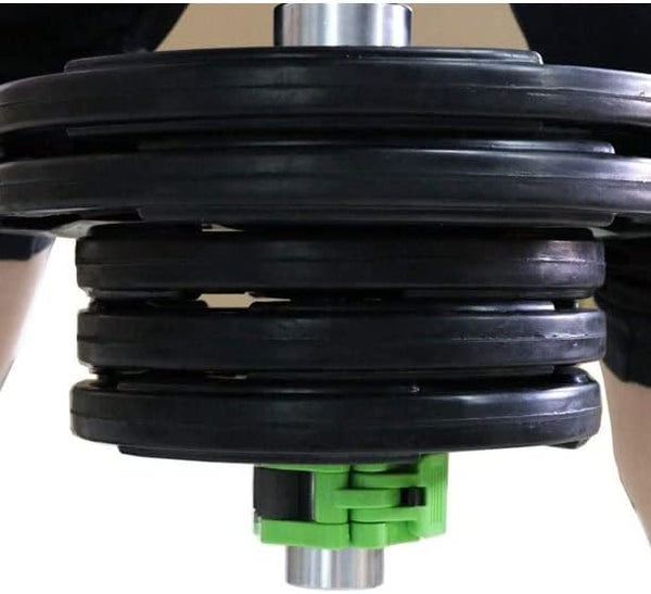 Barbell Clamps 2 inch, Heavy Duty Exercise Collars 2" Quick Release Pair of Locking Pro Olympic Weight Bar Plate Locks Collar Clips for Workout