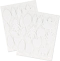 3L Corporation Self-Adhesive Scrapbook Foam Embellishment Shapes, Leaves