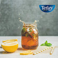 Tetley Black Tea, Iced Tea Blend, Family Size, 24 round Tea Bags