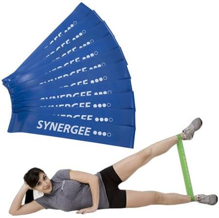 Synergee Exercise Fitness Resistance Band Mini Loop Bands That Perform Better Wh